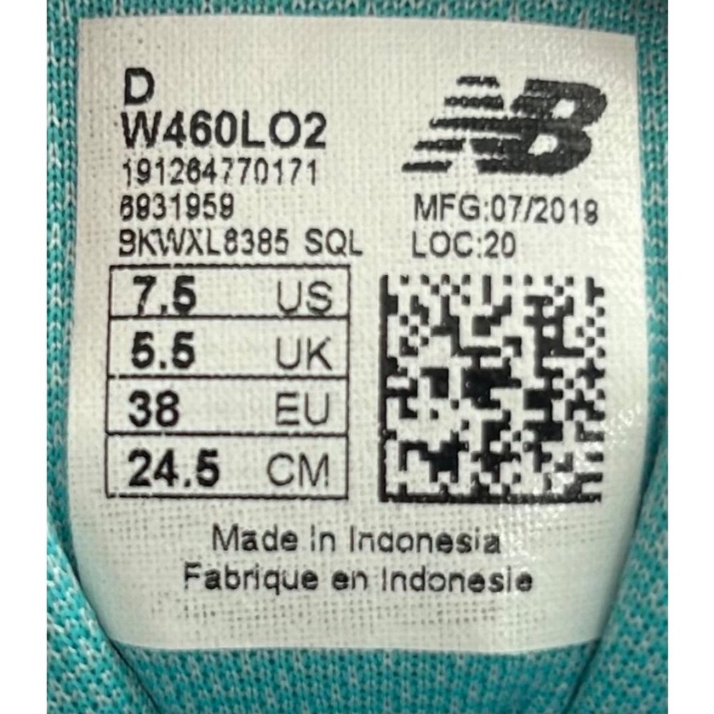 New Balance Women's Grey & Aqua Running Shoes Sz 7.5 US 460 V2 Techride W460LO2 - Picture 2 of 11